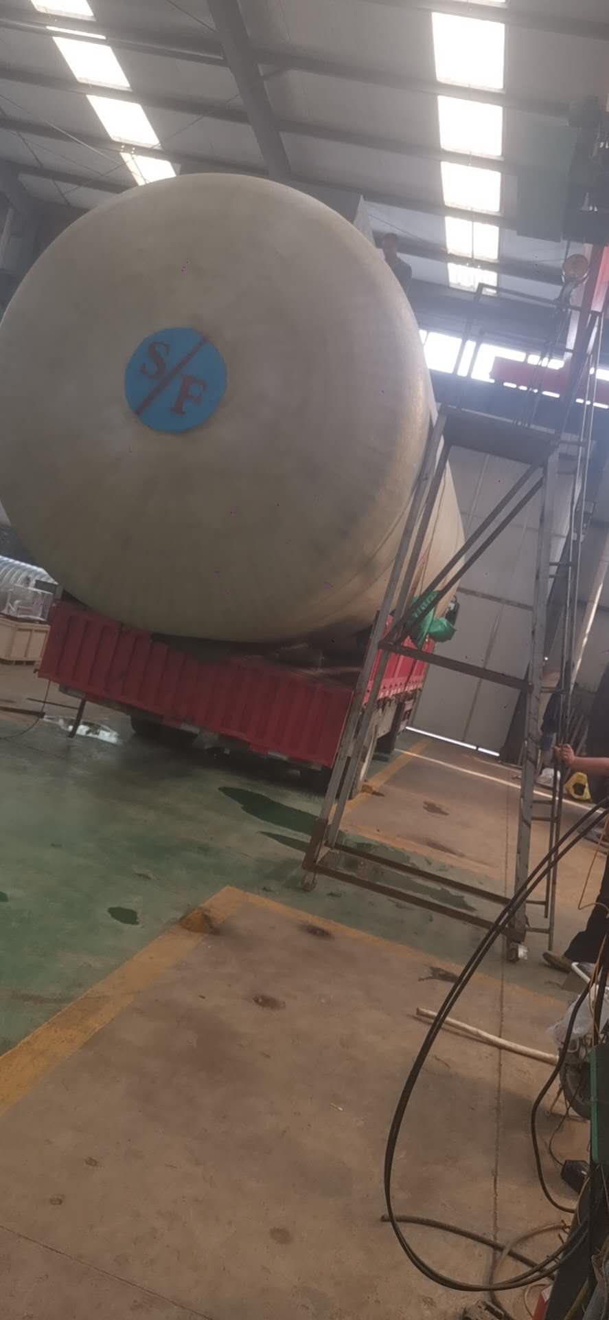 发货安徽SF双层罐-中石化标准